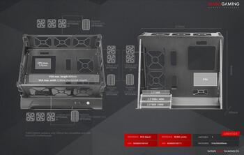 Mars Gaming MCB Ultra Gaming XL Datora korpuss ATX (MCBW)