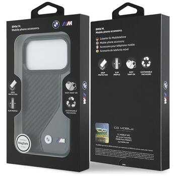 BMW M Carbon Logo MagSafe Case Защитный Чехол для Apple iPhone 17 Pro (BMHMP17L25PCCSCAK)