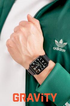 Smartwatch Gravity Смарт-часы с 2 ремешками GT17-10 / красно-черный (GT17-10)