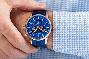 Giewont Chronograph Sapphire Vīriešu pulkstenis GW4580-B5 / zils (GW4580-B5)