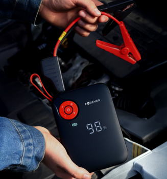 Forever Jump Starter 4in1 JS-400 Пусковое устройство / Стартер для автомобиля 26.64Wh (JS-400)