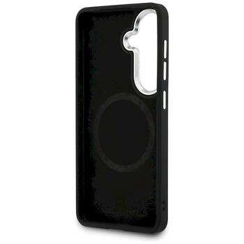 Case Karl Lagerfeld Perforated KL MagSafe Защитный чехол для Samsung Galaxy S26 / коричневый (KLHMS26SPSKRPMW)