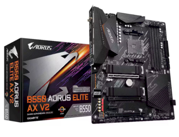 Gigabyte B550 AORUS ELITE AX V2 Mātesplate (B550-AORUS-ELITE-AX-V2)