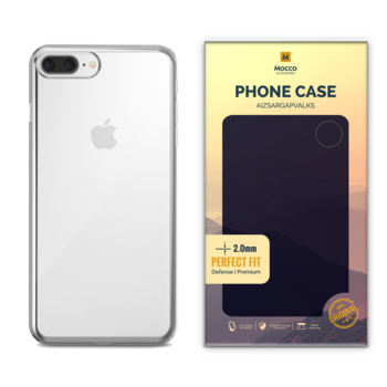 Mocco Original Clear Case 2mm Силиконовый чехол для Apple iPhone 7 Plus Прозрачный (EU Blister) (PC15692)