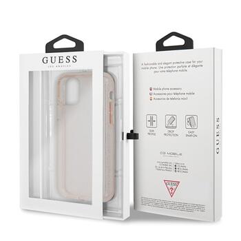 Guess GUHCN65PCGLPI Hardcase Glitter Защитный чехол для iPhone 11 Pro Max / розовый (GUHCN65PCGLPI)