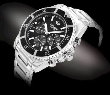 Giewont Chronograph Sapphire Мужские наручные часы / серебристый (GW3970-B2)