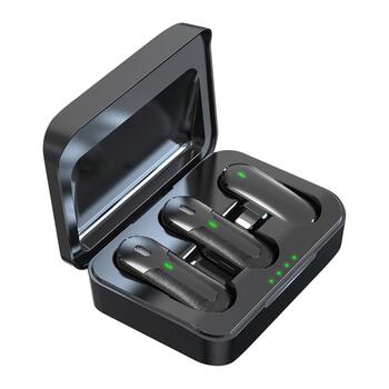 Devia Kintone 2in1 Lightning беспроводной микрофон для смартфона (M8-2-L)