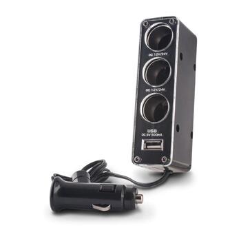 Forever 3 x Auto Lādētājs Sadalītājs (GSM001530)