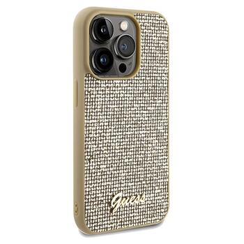 Guess GUHCP14XPMSDGSD Disco Metal Script Защитный чехол для iPhone 14 Pro Max 6.7