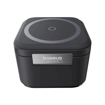 Baseus MagPro 3in1 Magnetic Wireless Charger Магнитное беспроводное зарядное устройство 25W / космический чёрный (P10264100123-01)