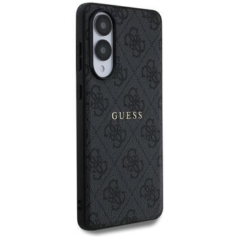 Guess 4G Ring Classic Logo MagSafe Case Aizsargapvalks priekš Samsung Galaxy S25 Edge (GUHMS25EG4GFRK)