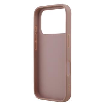 Guess PU Fixed Glitter 4G Metal Logo Case Чехол для Apple iPhone 17 Pro (GUHCP17LHG4SGP)