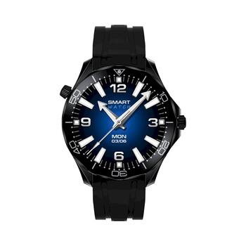 Smartwatch VELTORI VT150-1 Viedpulkstenis ar silikona siksniņu + melnu rokassprādzi / melns (VT150-1)