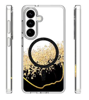 Mocco Epoxy Mag Back Case Чехол для телефона Samsung Galaxy S24 / S25 (MO-EMC-SA-S24-BK)