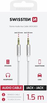 Swissten Textile AUX Audio Kабель 1.5m (73501216)