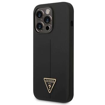Guess GUHCP14XSLTGK Silicone Triangle Hardcase Защитный чехол для iPhone 14 Pro Max 6,7