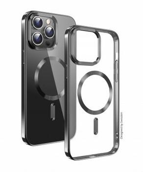 Swissten Clear Jelly Magstick Metallic Case Защитный Чехол для Apple iPhone 16 Pro (36500122)