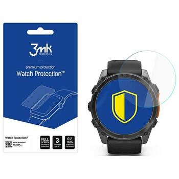 3MK FlexibleGlass Watch Amoled 51mm Hybrid Glass Защитная пленка для смарт-часов Garmin Fenix 8 (5903108604772)