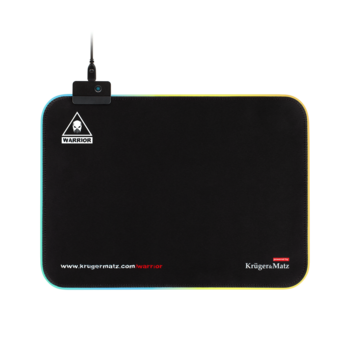Kruger & Matz Warrior Peles paliktnis ar 7 krāsu LED gaismu 350x2503mm (KM0766)