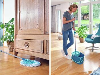 Leifheit Clean Twist Disc Mop Grīdas uzkopšanas komplekts (1052101)