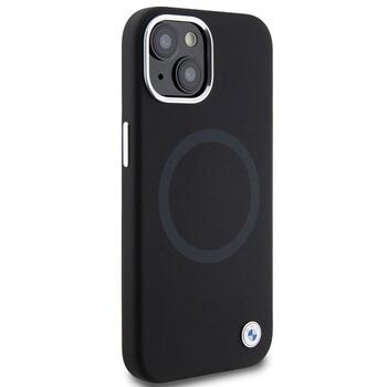 BMW BMHMP15SSILBK2 Aizmugurējais Apvalks Priekš Apple iPhone 15 / 14 / 13 (BMHMP15SSILBK2)