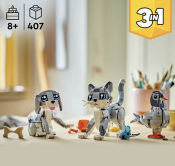 LEGO 31163 Creator 3 IN 1 Playful Cat Konstuktors (31163)