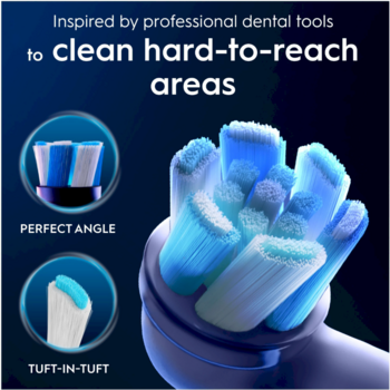 Oral-B iO Series Ultimate Clean Ekstra Zobu birstes uzgaļi 2 gab (4210201301653)