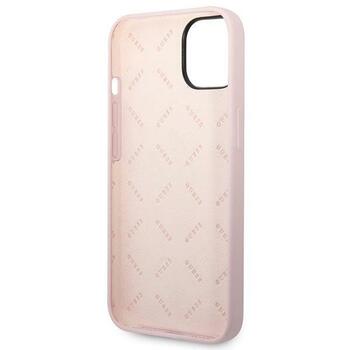 Guess GUHCP14MSLTGU Silicone Triangle Hardcase Защитный чехол для iPhone 14 Plus / 15 Plus 6.7