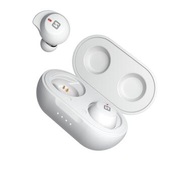 Swissten TWS Stone Buds Bluetooth Стерео Гарнитура с Микрофоном (SW-SB-TWS-WH)