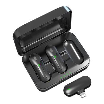 Devia Kintone 2in1 Lightning беспроводной микрофон для смартфона (M8-2-L)