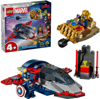 LEGO 76319 Captain America vs Thanos Konstruktors (76319)