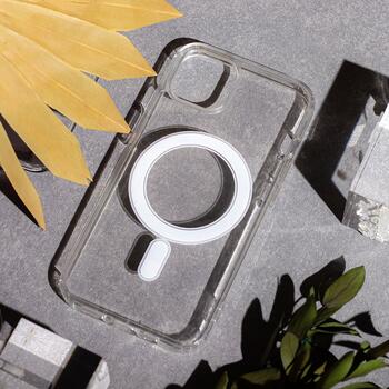 Mocco Anti Shock 1.5 mm MagSafe Силиконовый чехол для Apple iPhone 12 (MC-ANSHOCK-MS-IPH12-TR)