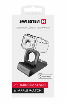 Swissten Алюминиевая подставка для Apple Watch (25005200)