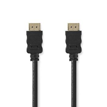 Nedis CVGT34000BK05 Кабель HDMI с Ethernet HDMI Connector - HDMI Connector 0.50 m (CVGT34000BK05)