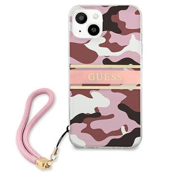 Guess GUHCP13MKCABPI Camo Strap Collection Защитный чехол для iPhone 13 / 14 / 15 6,1