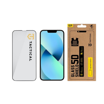 Tactical Glass Shield 5D Защитное стекло для Apple iPhone 13 mini / чёрный (TA-57983104498)