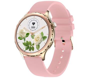 Rubicon RNCF02-2 Smartwatch Умные часы / золотистый с розовым ремешком (SMARUB200)