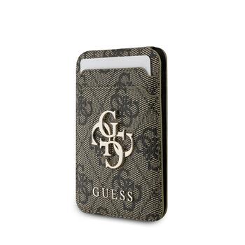 Guess 4G Metal Logo MagSafe Cardslot Stand Чехол-бумажник для карт (GUWMSHG4BLW)