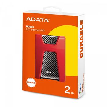 ADATA DashDrive Durable HD650 Внешний жесткий диск 2TB USB3.1 (AHD650-2TU31-CRD)