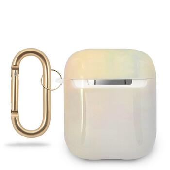 Guess GUACA2TPUMCGG01 AirPods cover Защитный чехол для AirPods Tie & Dye Collection / розовый (GUACA2TPUMCGG01)