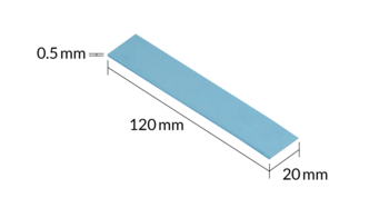 Arctic TP-3 Термопрокладка 120x20x0.5mm / 4шт. (ACTPD00055A)