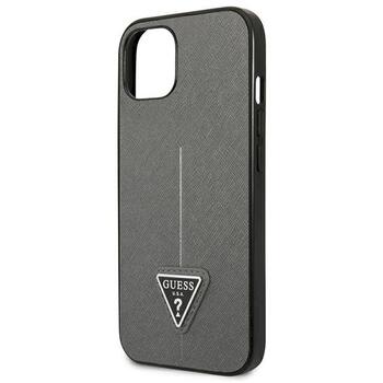 Guess GUHCP13SPSATLG Saffiano Triangle Logo Защитный чехол для iPhone 13 mini 5,4