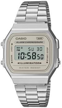 CASIO VINTAGE A168WA-8AYES Vīriešu rokas pulkstenis / sudraba (A168WA-8AYES)