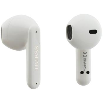 Guess Pearl Strap Earphones TWS Беспроводные наушники / белый (GUTWSLD2HSPEH)