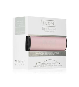 Millefiori Milano Icon Ароматизатор Для Машины Magnolia Blossom & Wood Classic Pink (8051938697987)