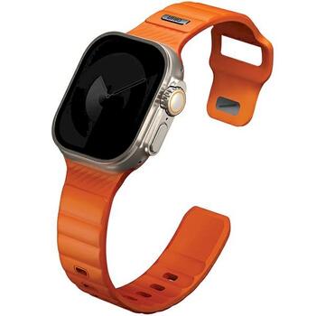 Uniq Stride FKM Rubber Ремешок для Apple Watch 42/44/45/49 мм (UNIQ-49MM-STRIVORG)