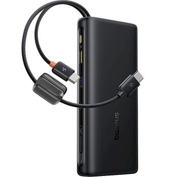 Baseus EnerFill FC41 Портативный аккумулятор 25000 mAh 145W / чёрный (6942521201839)