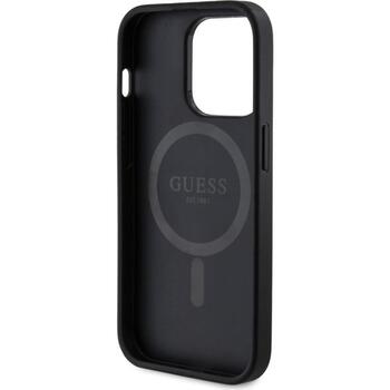 Guess PU Leather 4G Colored Ring MagSafe Case Чехол для Apple iPhone 16e (GUHMPSE4G4GFRK)