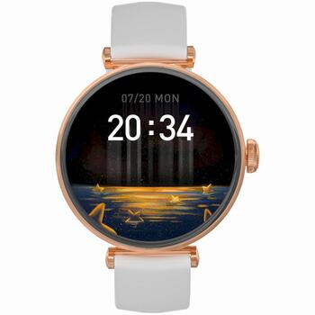 Smartwatch Gravity Смарт-часы / розовое золото, белый, 2 ремешка (GT26-2)