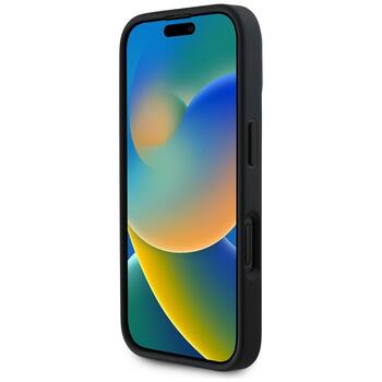 Karl Lagerfeld HC 3D Aizsargapvalks priekš Apple iPhone 16 (KLHCP16SRBCKCHLK)